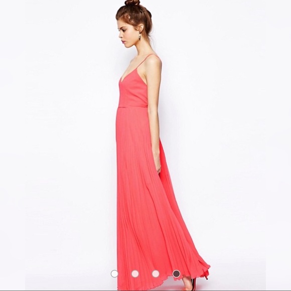 ASOS Cami Pleated Maxi Dress - Picture 4 of 4